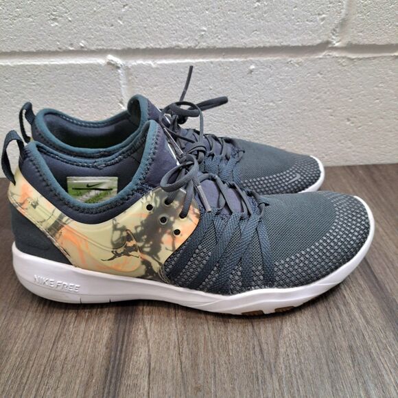 Nike Free Trainer 7 TR7 Anthracite Marble Women's Size 7.5 Lace Up Running Shoes - Picture 6 of 8